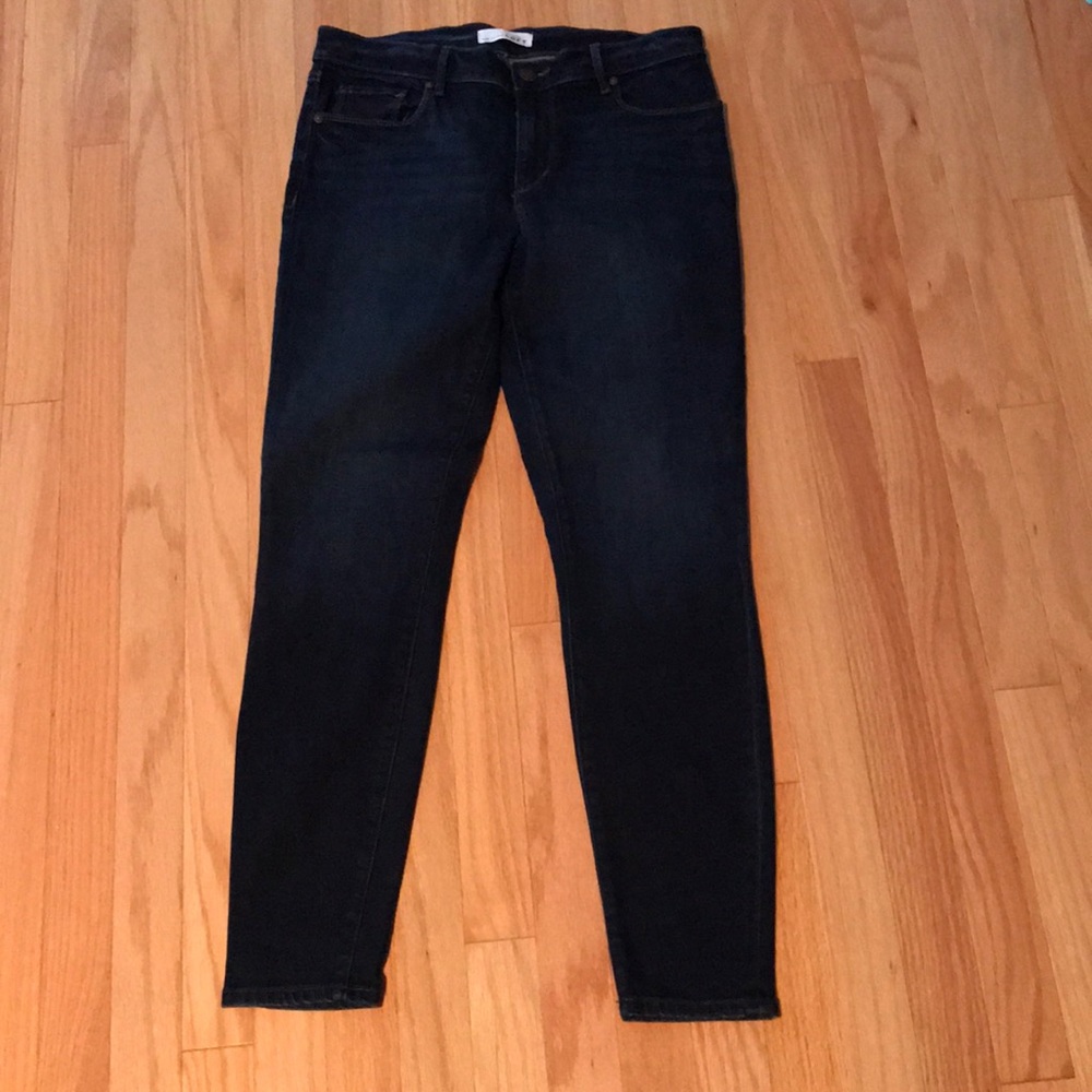 LIKE NEW LOFT denim jean leggings